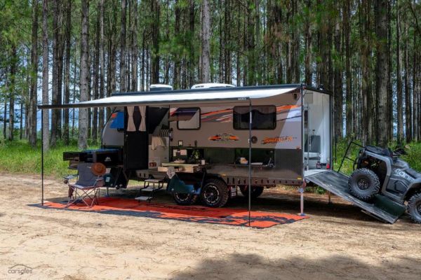 2026 Austrack Campers GUNBARREL-X19 Hybrid from $329 p/w image