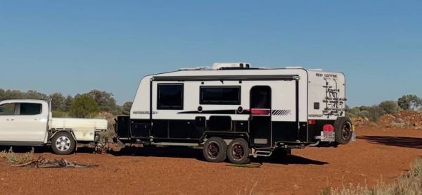 2019 Red Centre Kimberley Plus 20ft 8in Rear door Full Caravan image