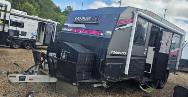 2019 Option RV Tornado Off Road Caravan 18'6 Ensuite image
