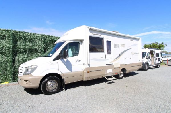 2014 Paradise Integrity Supreme Mercedes Big Slide Out Motorhome image