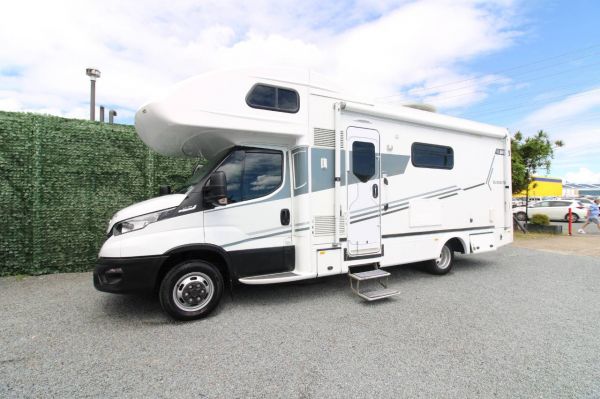 2021 Avida Busselton (Similar to Esperance) Iveco Slide Out Island Bed Motorhome image