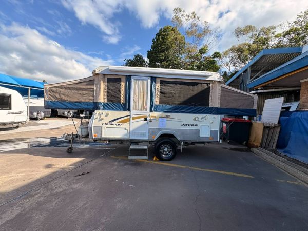 2010 JAYCO FLAMINGO SHOWER /TOILET MODEL Camper Trailer image