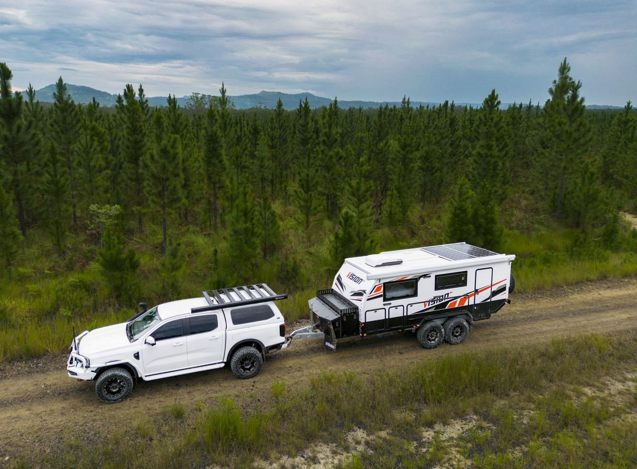 Image for Vision RV Nirvana 16Ft C-Layout Off Road Caravan 16' 1