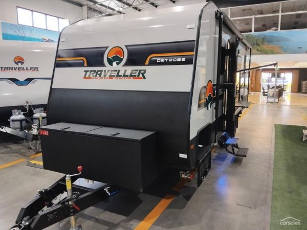 2026 Traveller 20ft TRACK SEMI OFF-ROAD TRIPLE BUNK FAMILY VAN NEW MODEL image