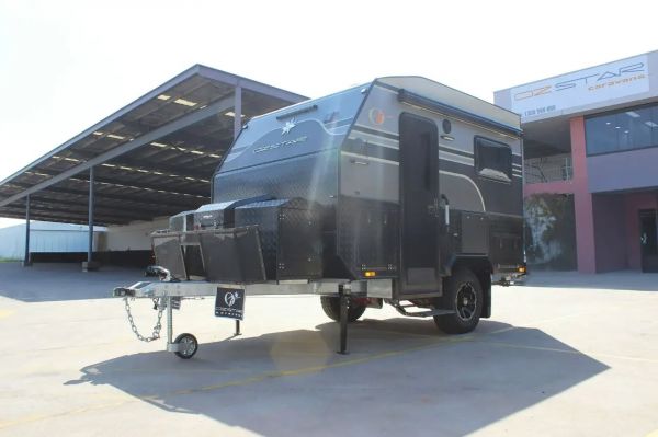 2026 Oz Star Caravans 11 FT Saloon Oz Star Dingo Series Hybrid Caravan image