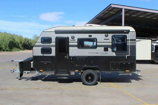 2026 Oz Star Caravans 15 FT Family Oz Star Kangaroo Series Hybrid Caravan image