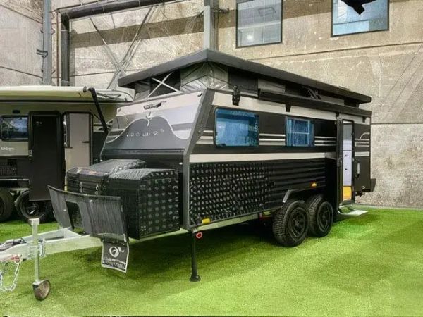 2026 Oz Star Caravans 17.5 FT Pop Top Couples Series Pop Top image