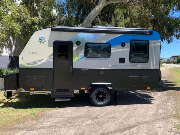 2025 Oz Star Caravans 15 FT Couples Oz Star Koala Series Caravan image