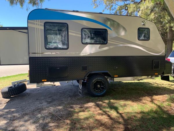 2025 Oz Star Caravans 15 FT Couples Oz Star Koala Series Caravan image