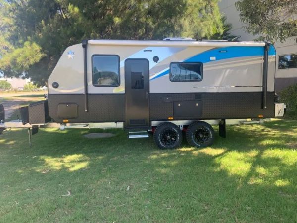 2025 Oz Star Caravans 20 FT Couples Oz Star Wombat Series Caravan image