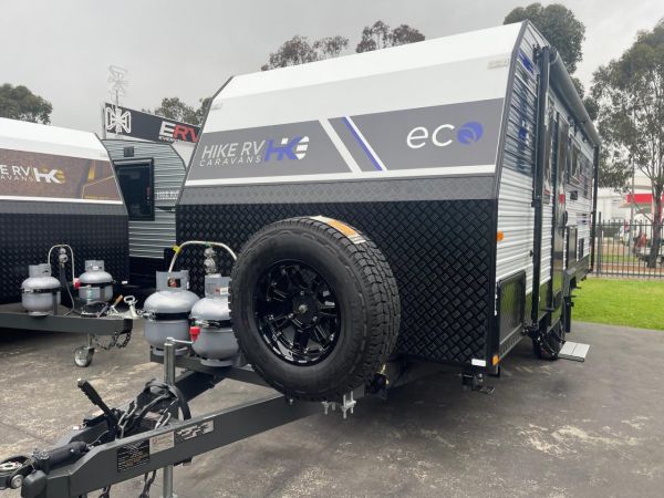 2024 Hike Caravans Eco 18.6ft Off-Road Double Bunk Family Van image