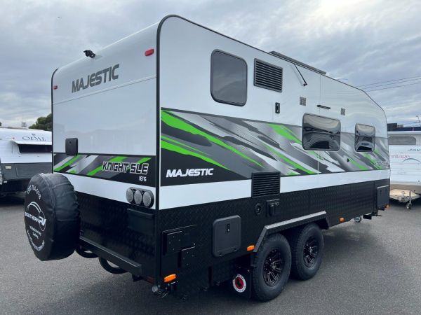 2024 Majestic Knight SLE 18'6 Caravan with Single Beds image