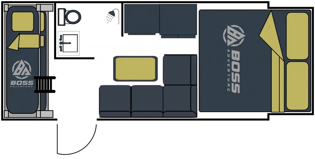 Image for 2023 Boss Adventure XA152+ Hybrid Caravan 24