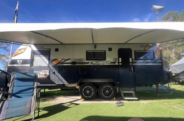 2022 JB Caravans Scorpion Sting Air 23.6ft Rear Club image