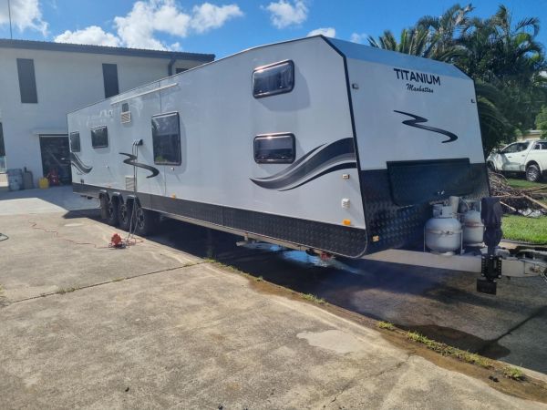 2019 Spaceland Titanium Manhattan Tri-Axel Caravan - Your Luxurious Home on Wheels image