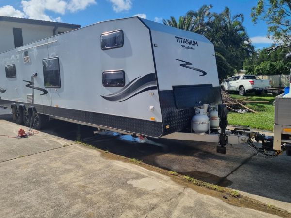 2019 Spaceland Titanium Manhattan Tri-Axel Caravan - Your Luxurious Home on Wheels image