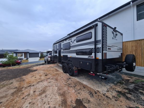 2023 Custom 1 of a kind Torus RV 21.6ft Family Ensuite Bunk Off Road Caravan - Full Off Grid, Off Road. image