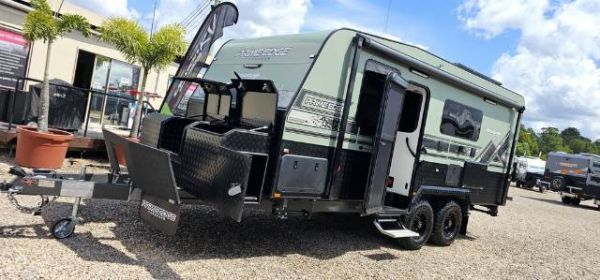 2024 Prime Edge Caravans Warrior 18'6 Md Tb OFF ROAD CARAVAN SAVE $5000 NOW image