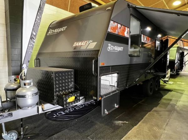 2024 Rembrandt Danae LX+ 22'6ft  RearClub Caravan image