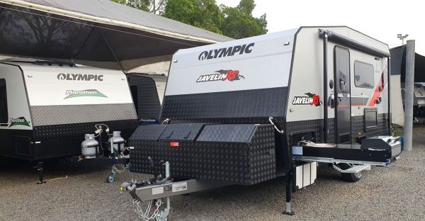 2024 Olympic Offroad Javelin X8  15.6  Ensuite Caravan image