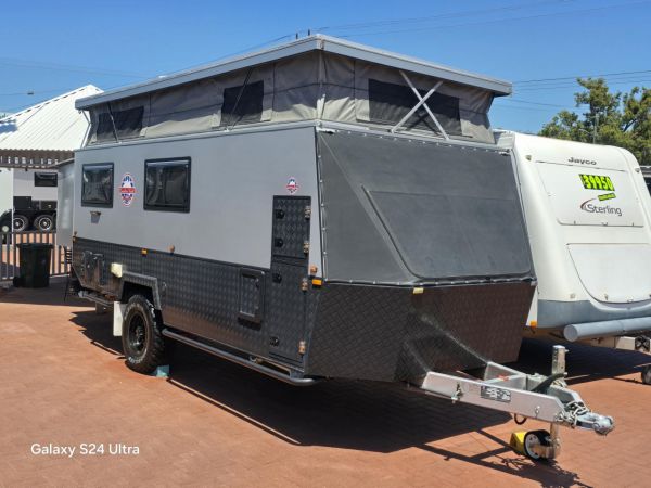 2022 Sunshine Trail Sunrise 15 Hybrid Pop Top Caravan image
