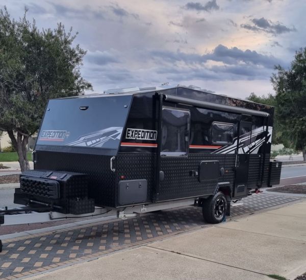 More than a Van .. she is a home. 2020 NDC Expedition XL OFF ROAD Caravan (Black) image