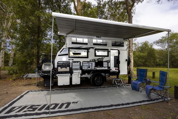 2024 Vision RV Nirvana 14Ft Off Road Caravan 14' image