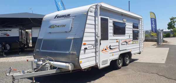 2012 Franklin Oz Factor 186 Caravan Non Shower image