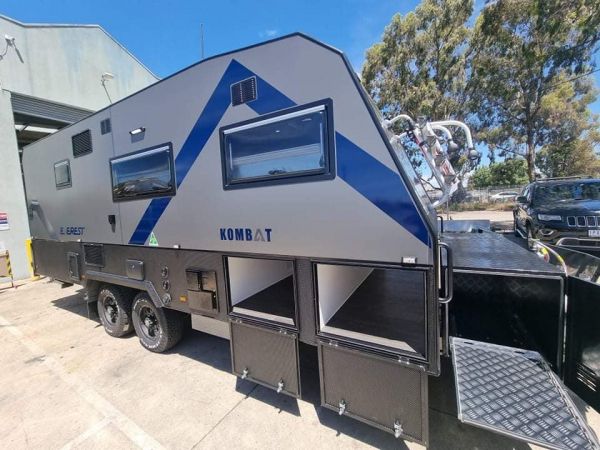 2023 Everest Caravans KOMBAT E1 19.7F - SEMI OFF-ROAD FAMILY BUNK VAN Caravan image