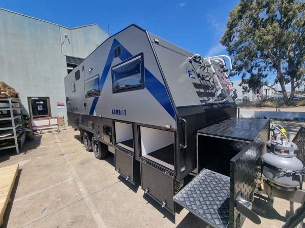 2023 Everest Caravans KOMBAT E1 19.7F - SEMI OFF-ROAD FAMILY BUNK VAN Caravan image