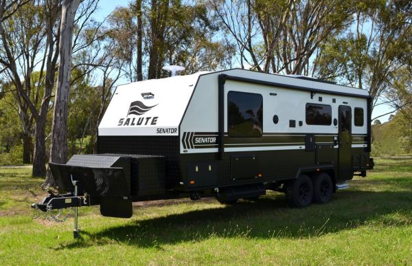 2025 Salute Senator 22' Rear Club Lounge (OFF ROAD / AIRBAG) image