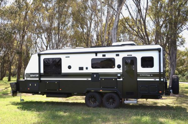 2025 Salute Senator 22' Rear Club Lounge (OFF ROAD / AIRBAG) image