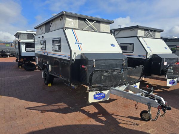 2022 Stoney Creek Campers Scout 15B Family Hybrid Pop Top Caravan image