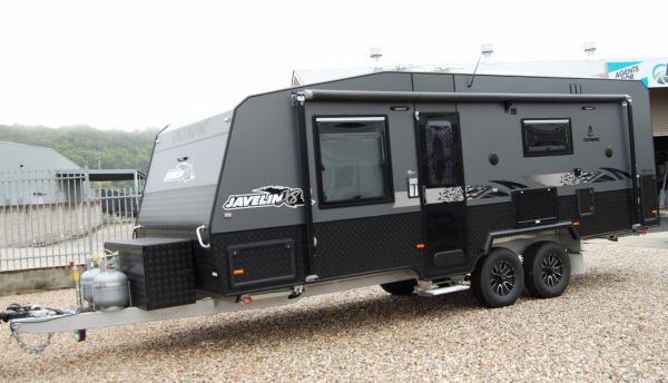 2025 Olympic Javelin X10 22'  Caravan Aluminium Frame image
