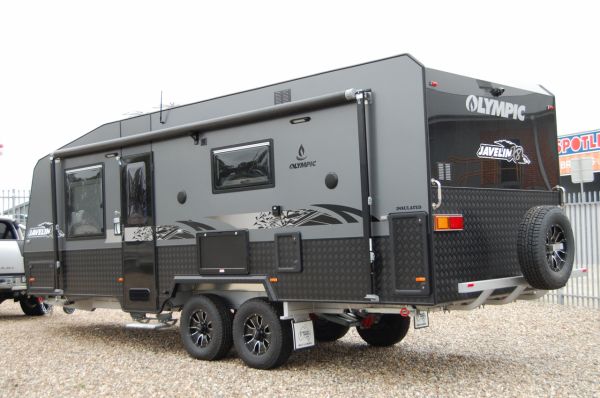 2025 Olympic Javelin X10 22'  Caravan Aluminium Frame image