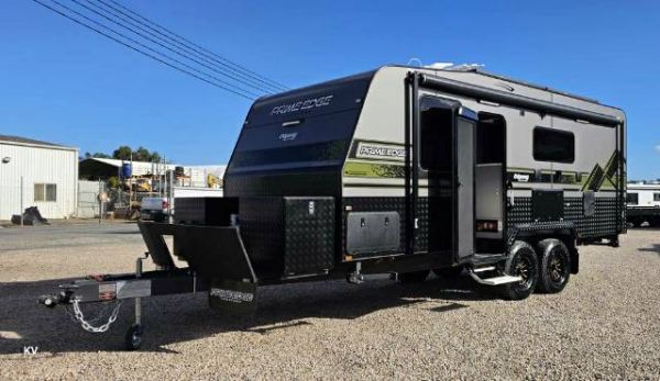 2024 Prime Edge Caravans Odyssey 20Md Ta Air OFF ROAD CARAVAN ALUMINIUM FRAME image