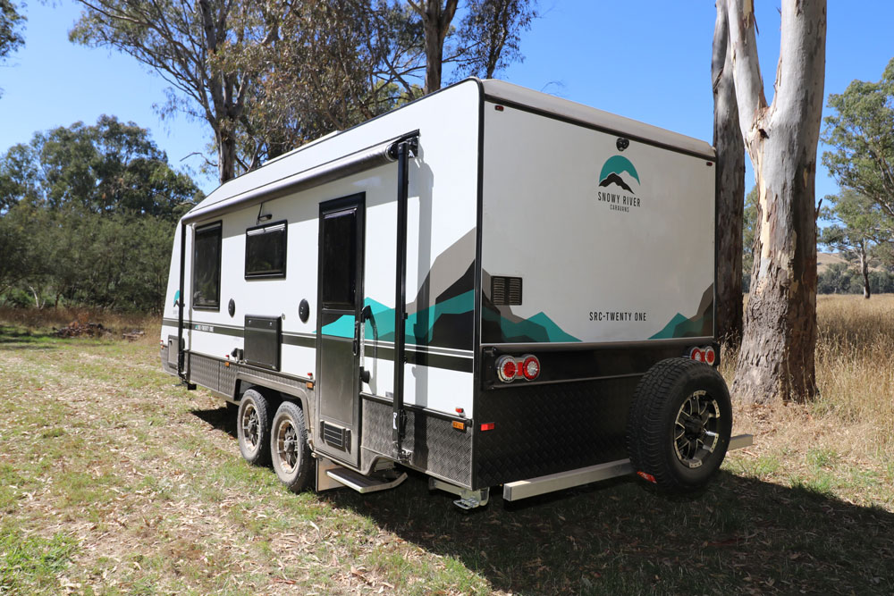 Ready for adventure with both a front boot and tunnel storage up front, as well as large windows and three gas outlets plus a smart TV. 