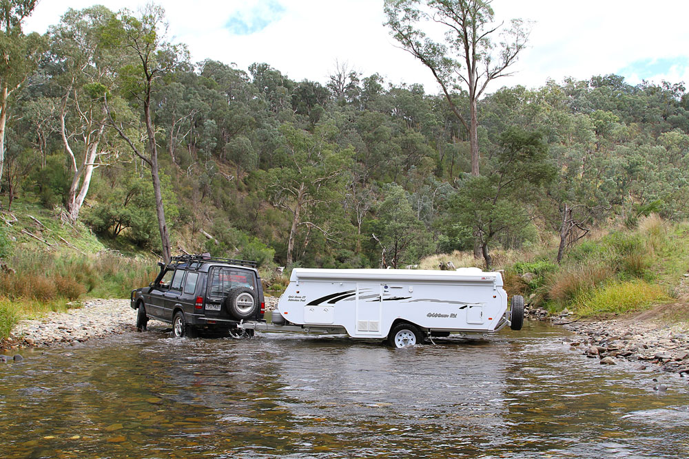 The Adventure Pack provides high trailer lift, strong leaf springs and upgraded shock absorbers