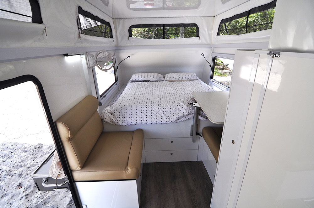 Altitude provides the summit of human comfort features in the Alpine 14-00