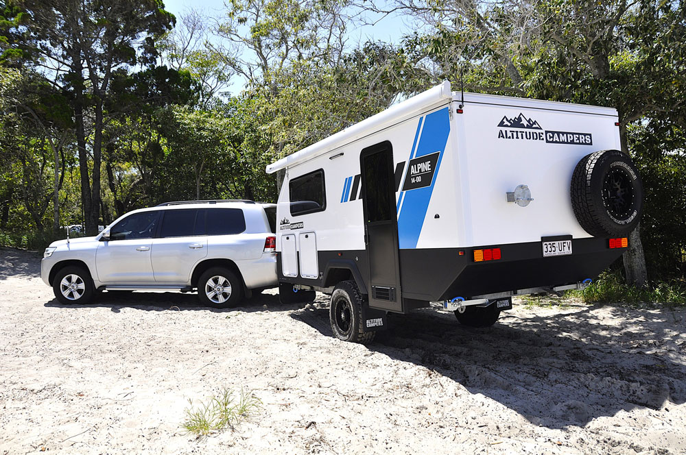 Once you have arrived the complete set-up is quick, easy and convenient