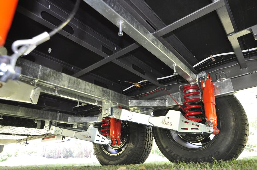The Control Rider independant suspension is right on the money for peace of mind.