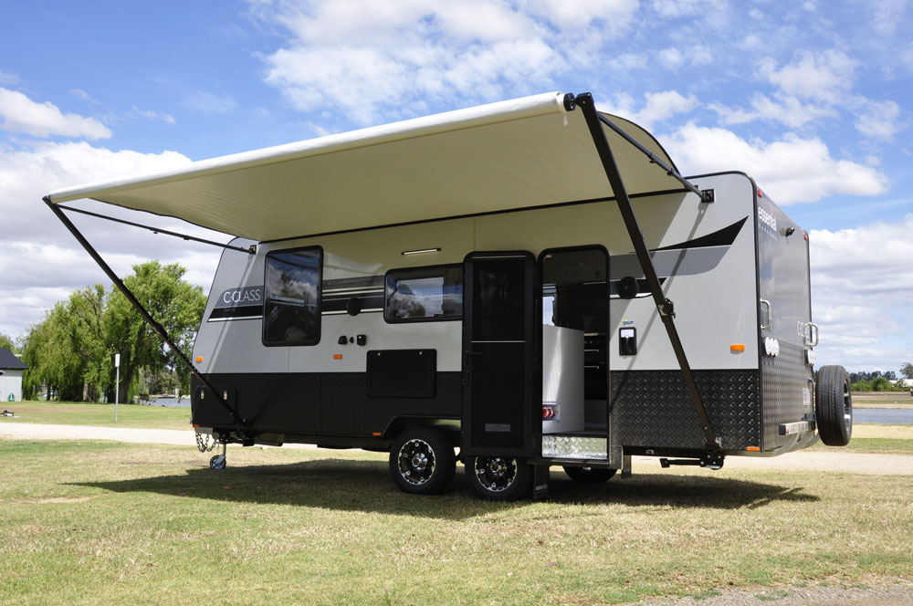 Essential Caravans are built by industry experts with both couples and family designs