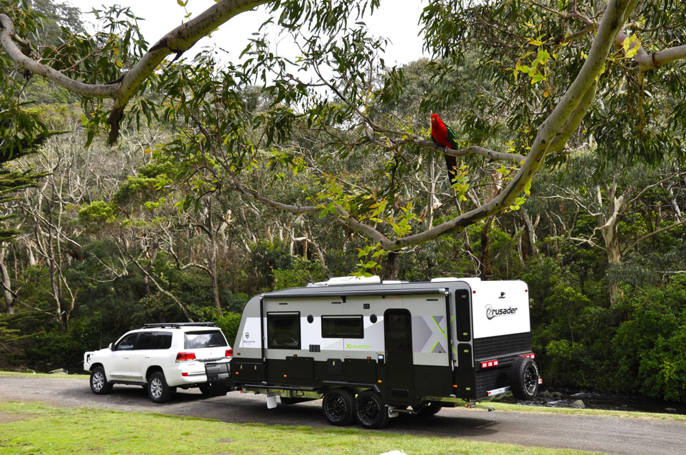 The XCountry Extreme combines striking exterior design with practical elegance, but is capable of rugged landscapes