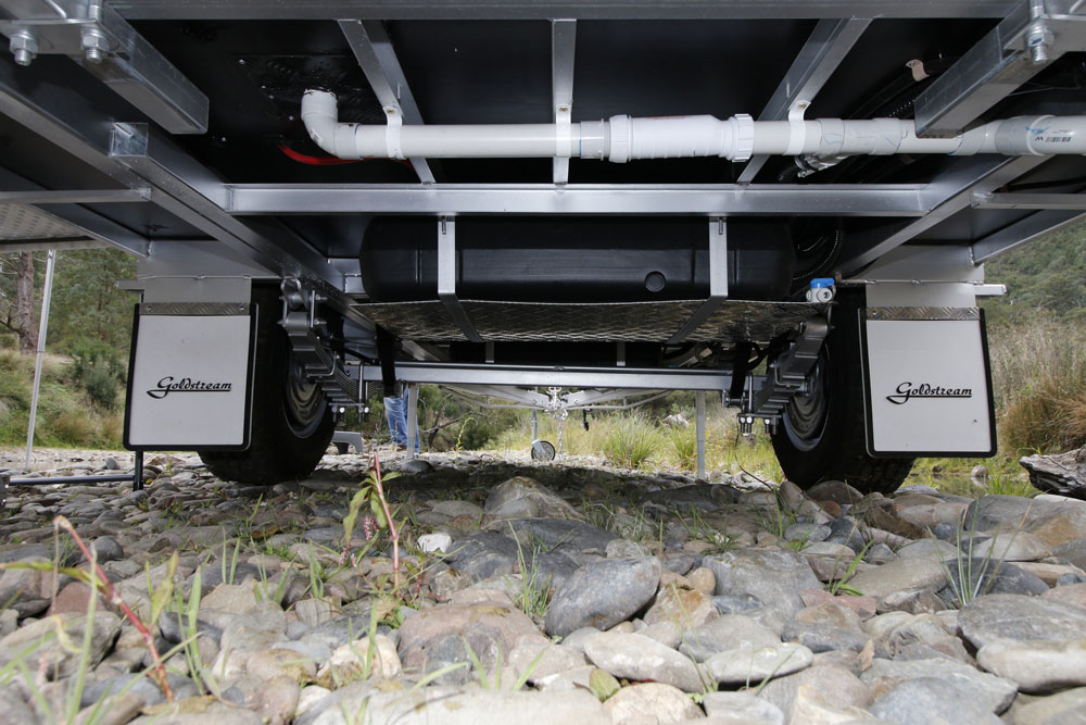 Bear has proven the Goldstream chassis a very good thing over many hard miles.