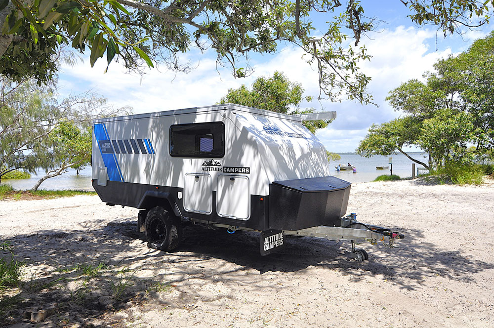 The Alpine 14-00 was turning heads at Inskip