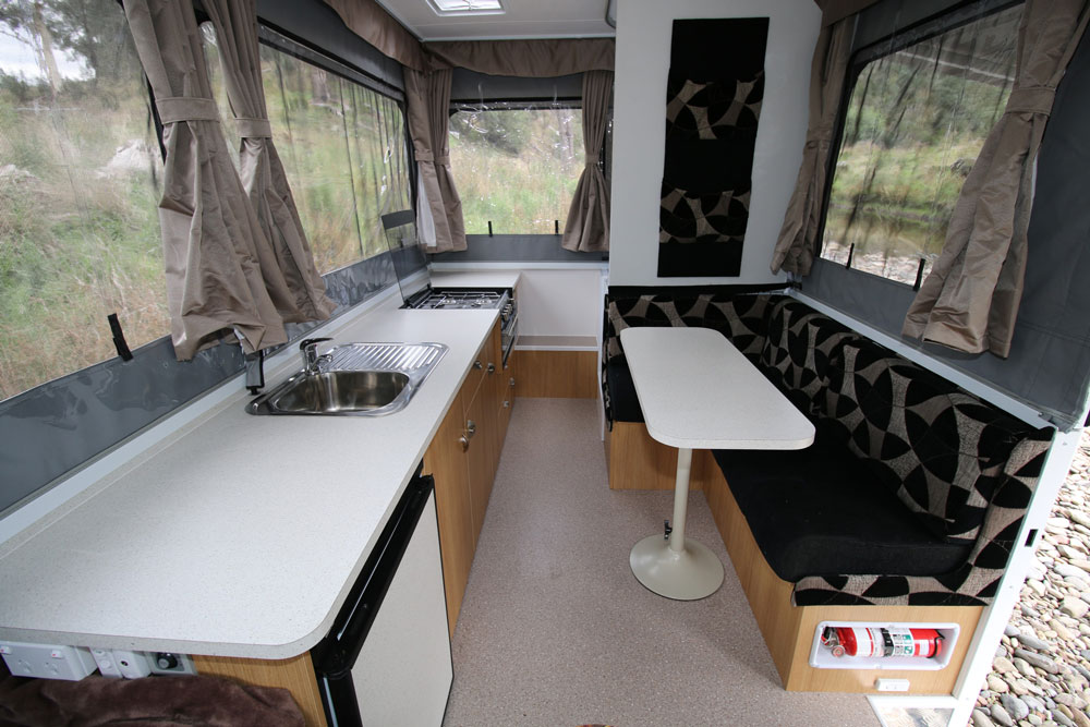 The Gold Crown has plenty of cupboards, bench space, convenience, and room, all at a great purchase price.