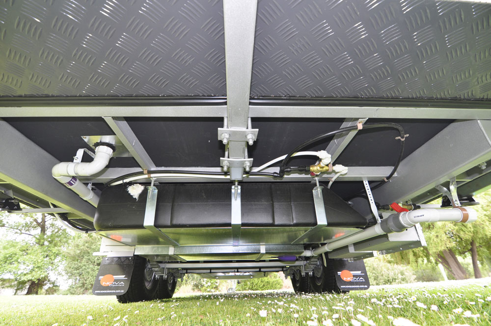 Nova displays their experience as a premium RV manufacturer in their Family Escape