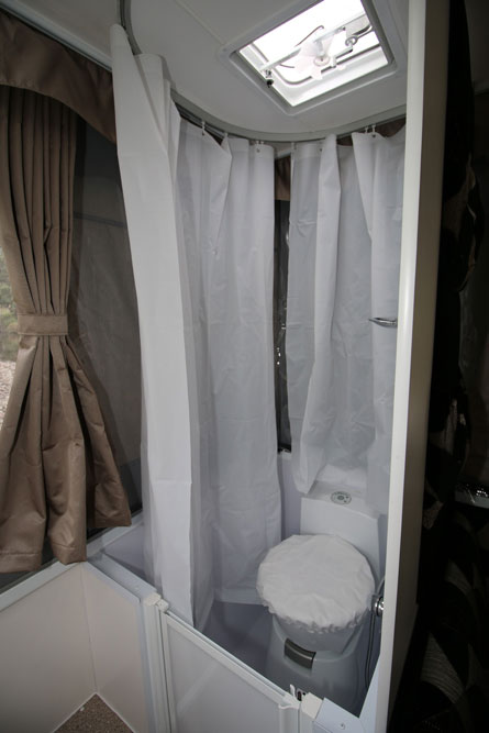 There are no pull-out bed ends in the Gold Crown, but there are plenty of creature comforts