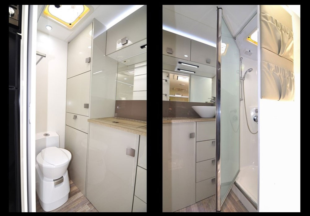 Stylish ensuite with separate shower plus affordable luxury