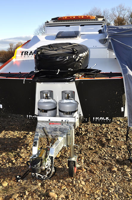 The Tvan features top quality engineering with plenty of storage area, a plug in for a second fridge